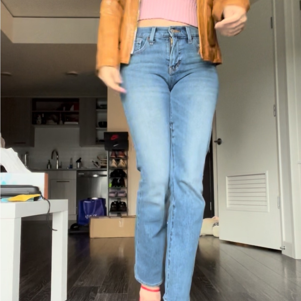 Lucky Brand Light Blue Women's Straight Leg Jeans